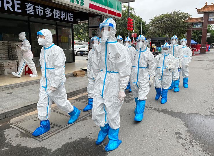 集团党员助力广州疫情封控区，筑牢抗疫“长城”